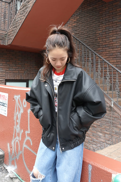 オーバーレザーJK